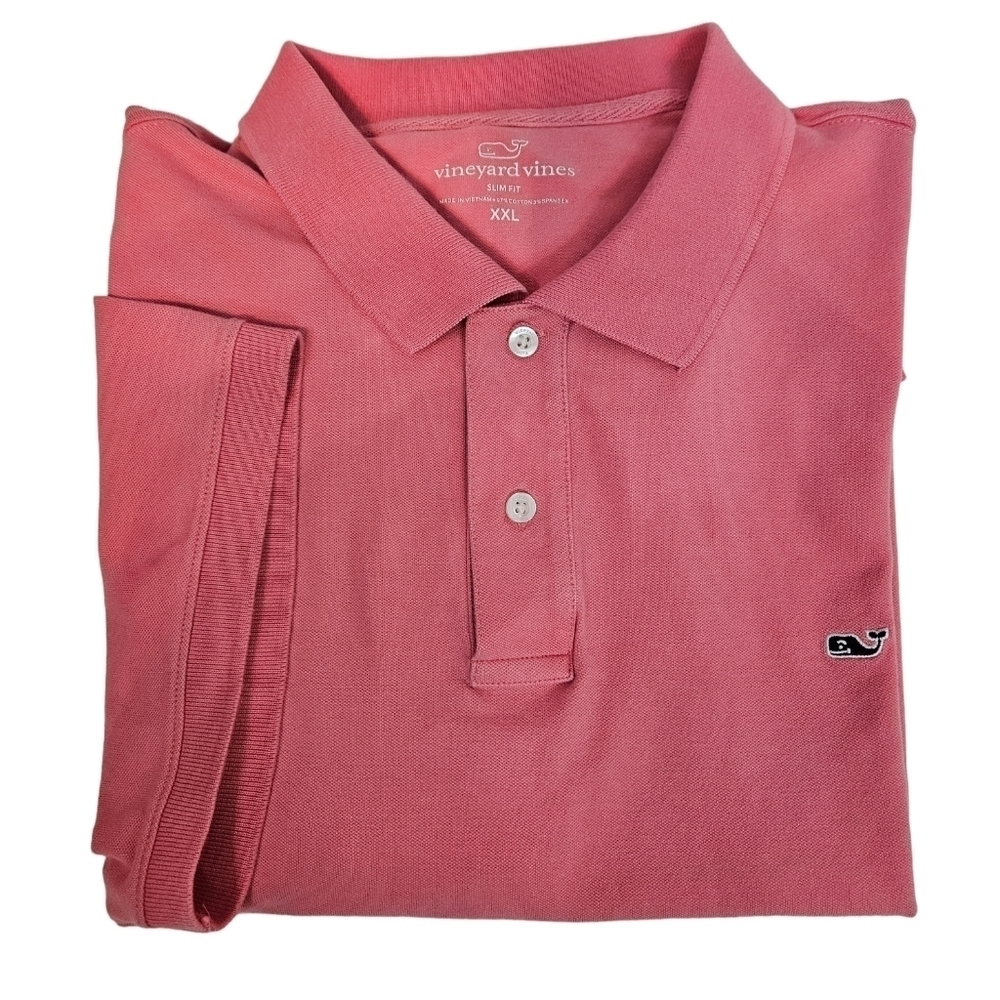Vineyard Vines Pink Polo Shirt